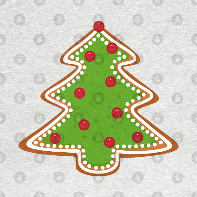 Christmas Tree Gingerbread Cookie by RageRabbit